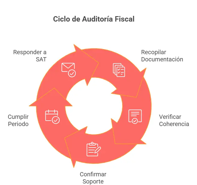 Ciclo de auditoría sat fiscal