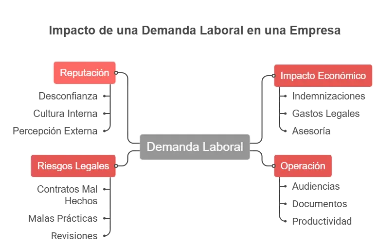 Cómo afecta una demanda laboral a una empresa
